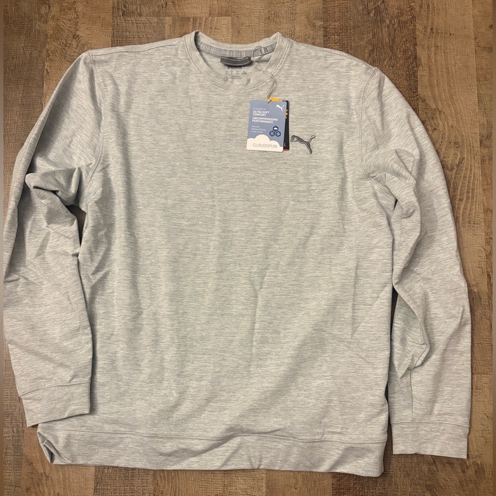 Puma Men's Gray Sweatshirt